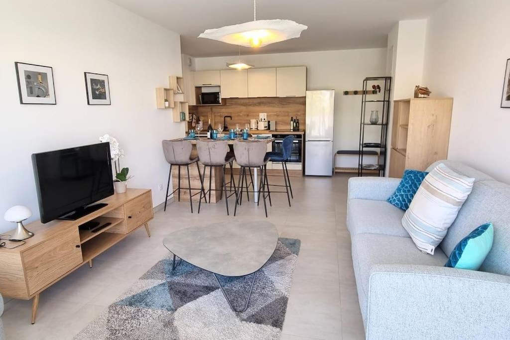 Le Segreto Deco Sur Les Quais 2 Parkings Prives Neuf Lägenhet Sète Exteriör bild