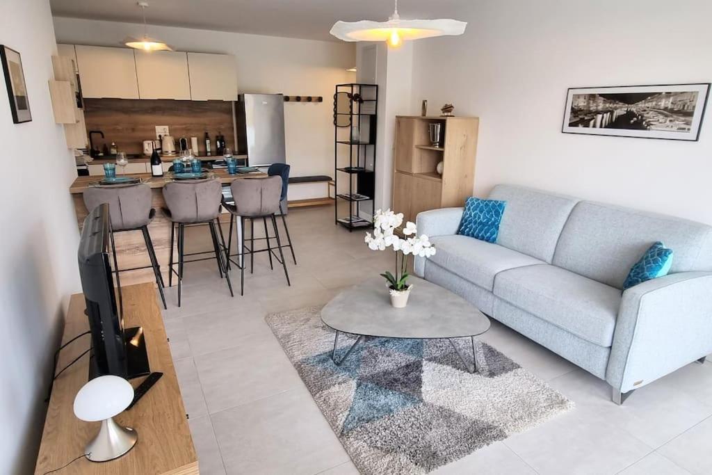 Le Segreto Deco Sur Les Quais 2 Parkings Prives Neuf Lägenhet Sète Exteriör bild
